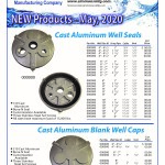 Aluminum well seal sheet