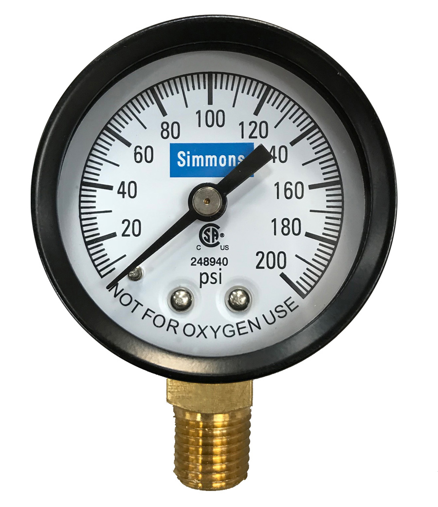 certified pressure gauge