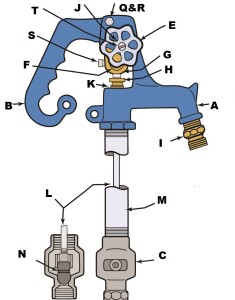 SS Hydrant Drawing